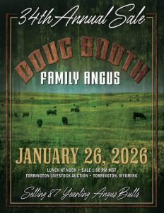 Doug Booth Family Angus 34th Annual Sale