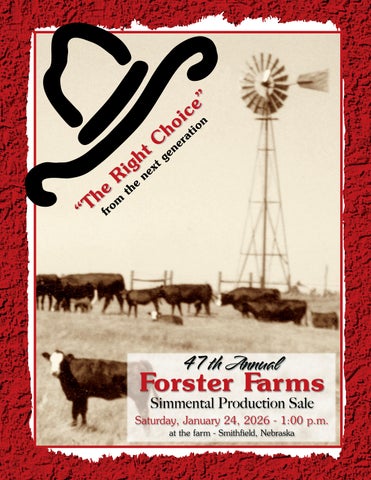 Forster Farms - 47th Annual Production Sale