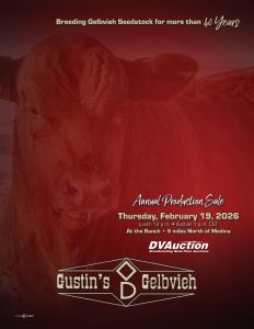 Gustin’s Diamond D Gelbvieh Annual Production Sale