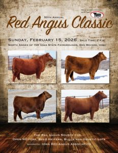 Iowa Red Angus Association 50th Annual Red Angus Classic Sale