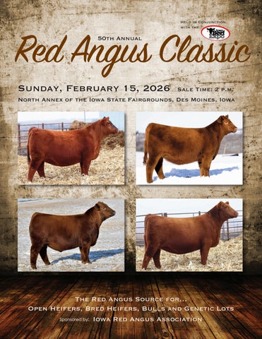 Iowa Red Angus Association 50th Annual Red Angus Classic Sale