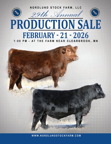 Nordlund Stock Farm, LLC 29th Annual Production Sale
