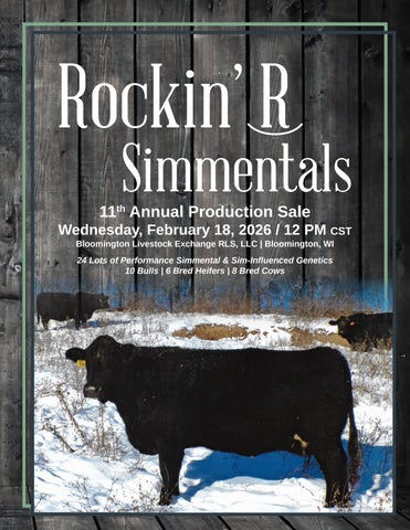 Rockin R Simmentals 11th Annual Production Sale