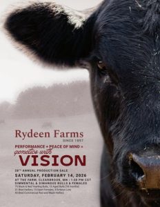 Rydeen Farms 28th Annual Production Sale