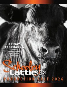 Schooley Cattle Company 10th Annual Production Sale