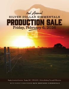 Silver Dollar Simmentals 2nd Annual Production Sale