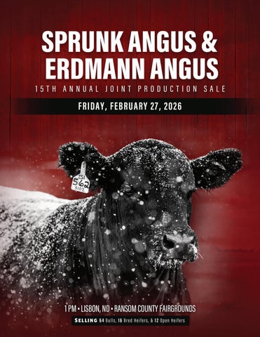 Sprunk Angus & Erdmann Angus 15th Annual Joint Production Sale