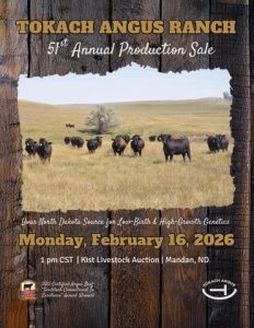 Tokach Angus Ranch 51st Annual Production Sale