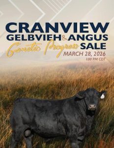 Cranview Gelbvieh & Angus Genetic Program Sale