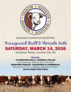 Granzow & Gustafson Inaugural Bull and Female Sale