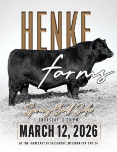 Henke Farms Spring Bull Sale