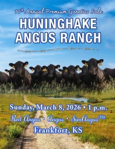 Huninghake Angus Ranch 11th Annual Premium Genetics Sale