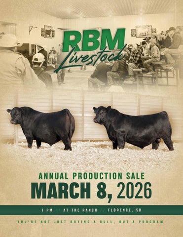RBM Livestock Annual Production Sale
