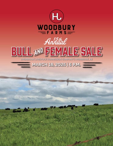 Woodbury Farms 15th Annual Bull and Female SalE