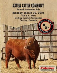 Axtell Cattle Company Annual Production Sale