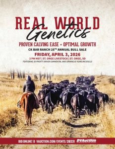 CK Bar Ranch 25th Annual Bull Sale