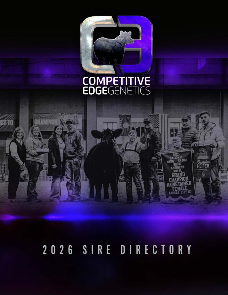 Competitive Edge Genetics 2026 Sire Directory