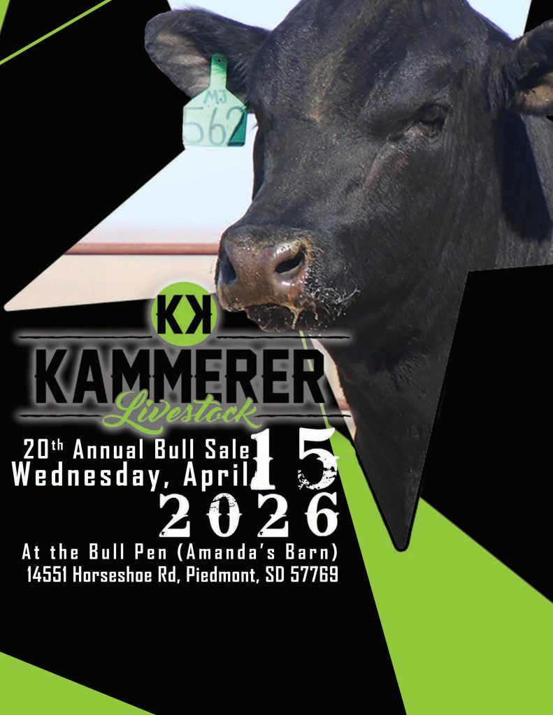 Kammerer Cattle Livestock 20th Annual Bull Sale