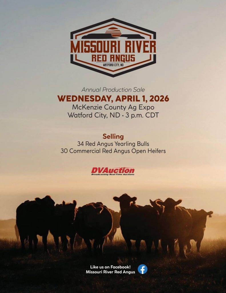 Missouri River Red Angus Annual Production Sale