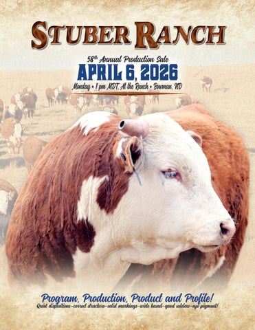 Stuber Ranch 58th Annual Production Sale