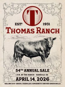 Thomas Ranch 54th Annual Sale