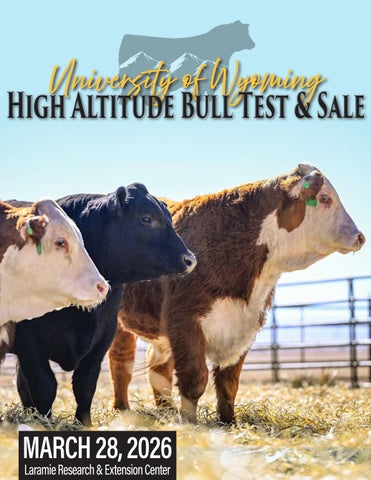 University of Wyoming High Altitude Bull Test & Sale
