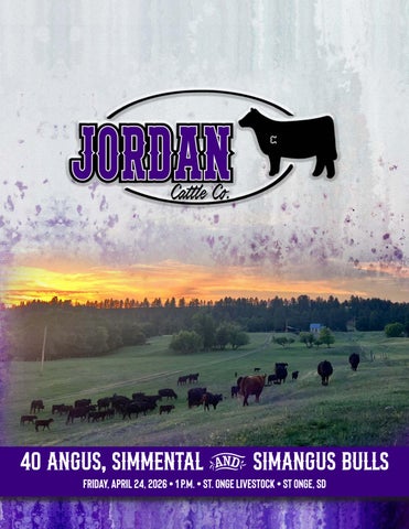 Jordan Cattle Co 3rd Annual Production Sale